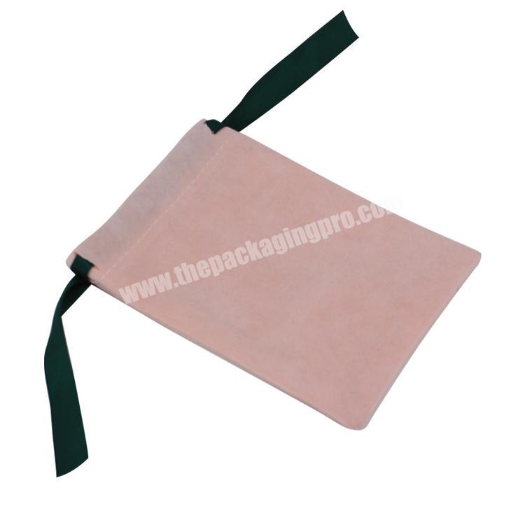 Pouches velvet drawstring pouch for jewelry custom printed velvet pouch