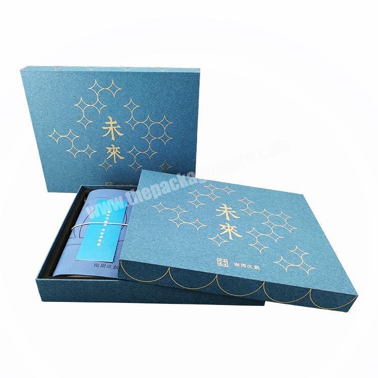 Premium Luxury Custom Gold Foil Stamping Logo Specialty Paper Cardboard Souvenir Packaging Paper Boxes With Eva Foam Insert