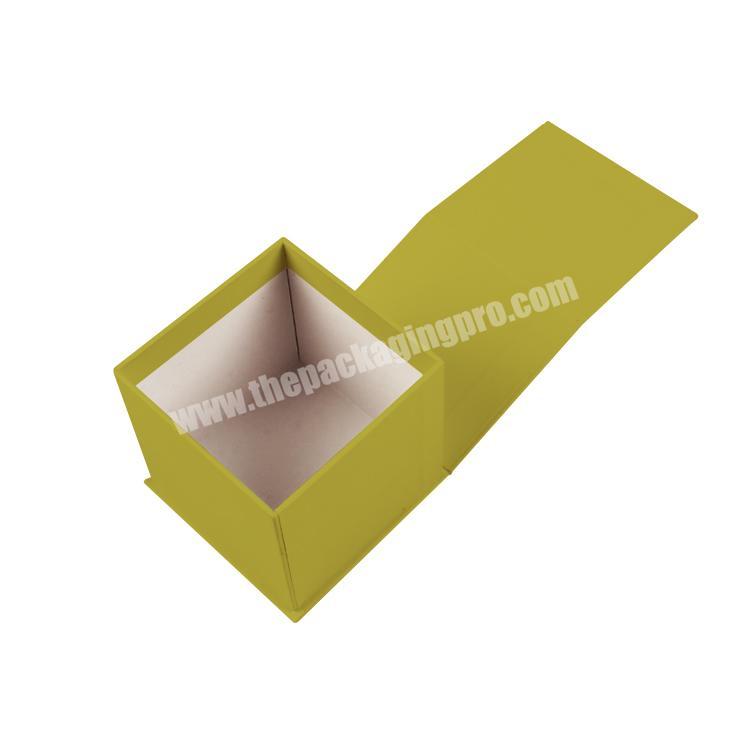 Printed Bangle Brooch Ornament Rigid Magnetic Closure Gift Box Packaging Custom LOGO