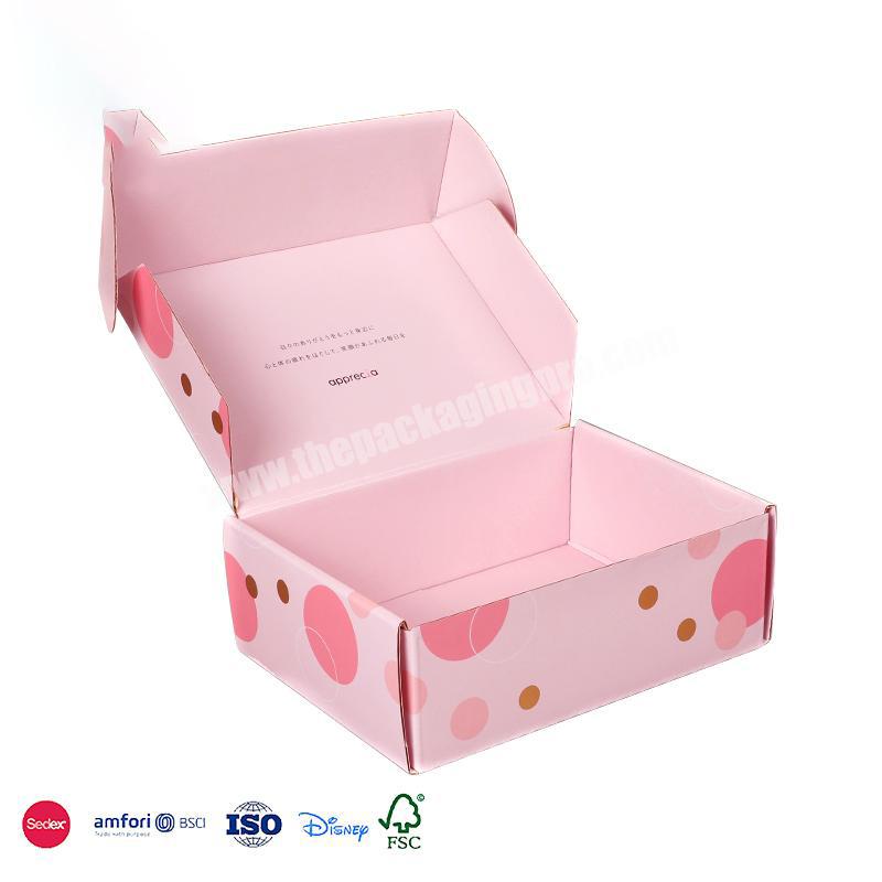 Printed Candle Corrugated Mailer Box Custom Size Bulk Clothes Packaging Coloured Christmas Mailer Box