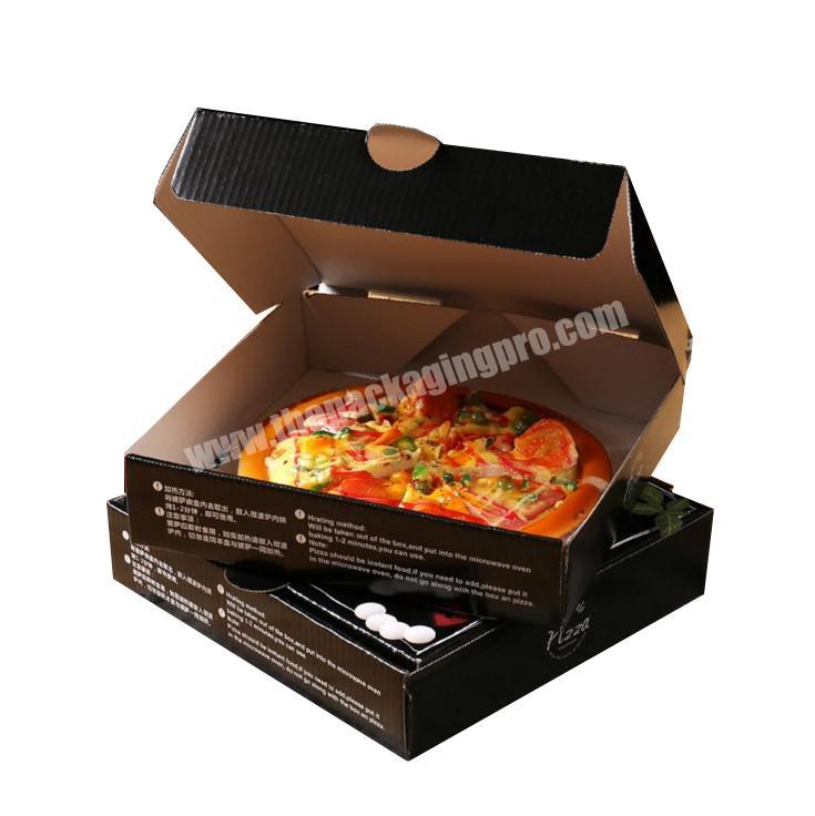 Qingdao Yilucai Custom Foldable Pizza Box High Quality Factory Direct 6 9 12 Inch Pizza Box