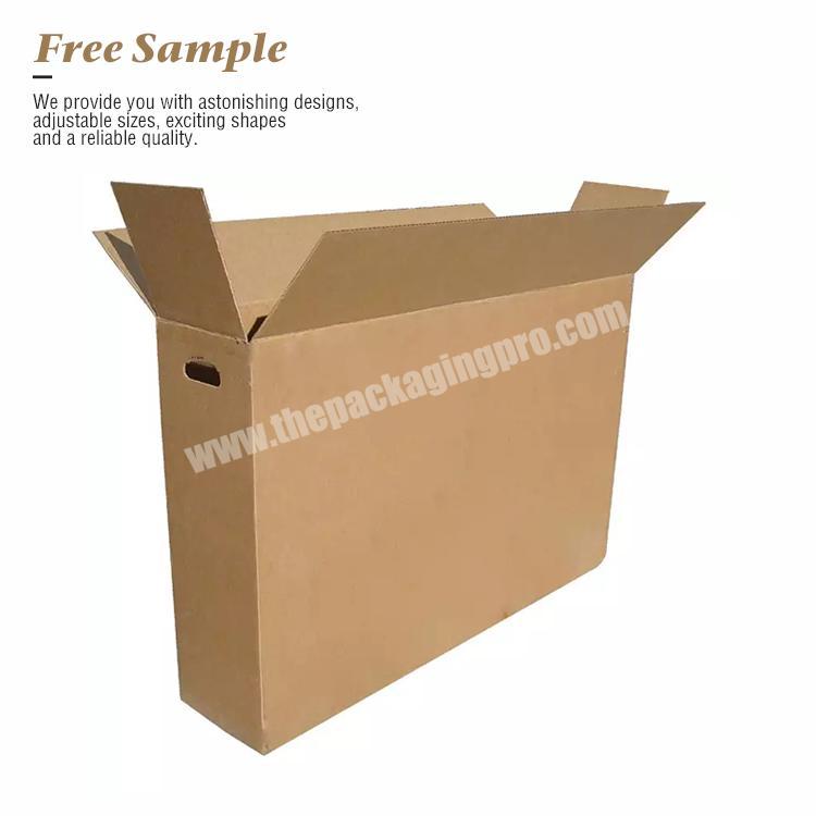 RSC double wall heavy duty cardboard box perforated storage cartons overlap boxes custom full overlap cartons folding cartons