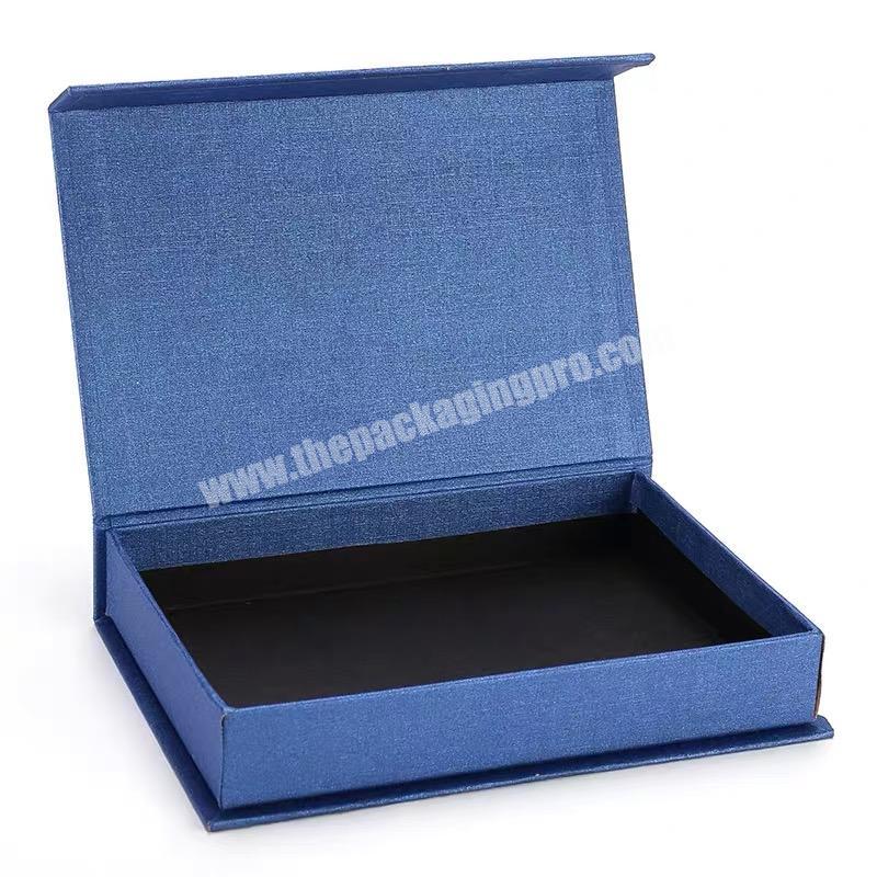 Recyclable Customized hard Cardboard Magnetic Folding Paper Gift Box Packaging for scarves