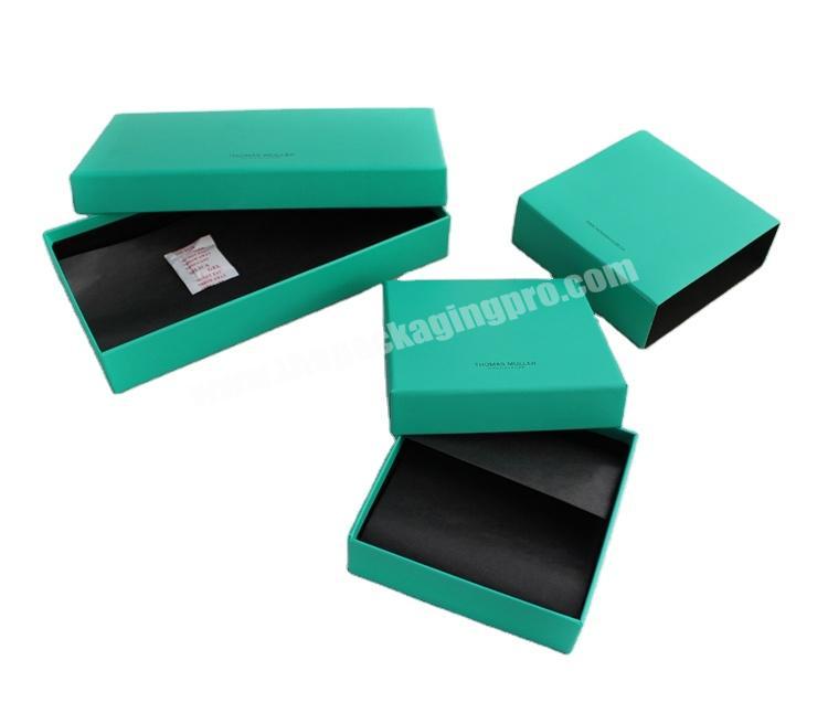 Recyclable Paper Cardboard Energy Natural Stone Pendant Jewelry Sliver Necklace Gift Packaging Box Custom
