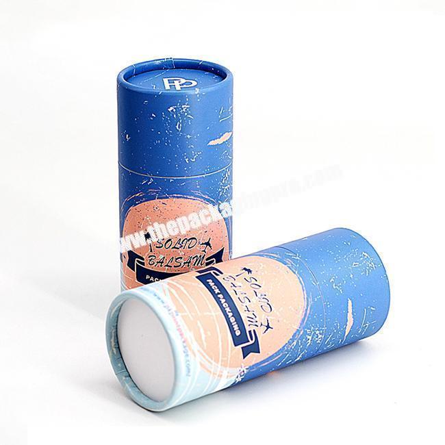 Eco Friendly Kraft Lip Gloss Lip Balm Deodorant Container Packaging Twist Up Paper Tubes