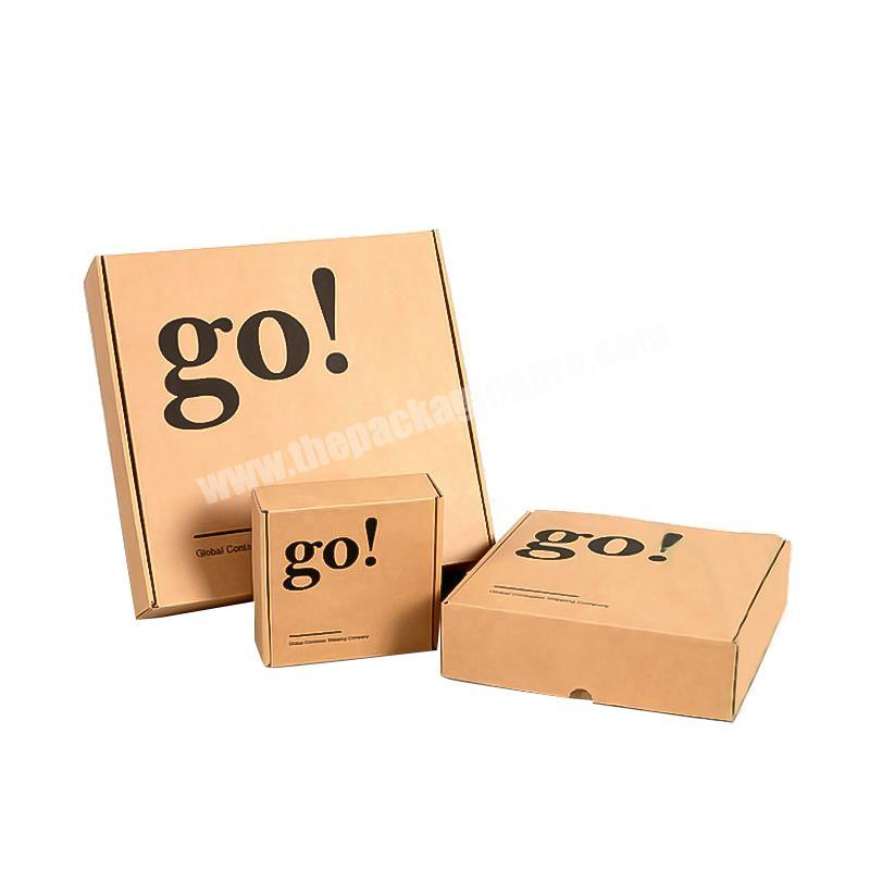 Sample Free Corrugated Cardboard Printed Packaging Carton Custom Logo Personalised Ecommerce Paper Box Supplier
