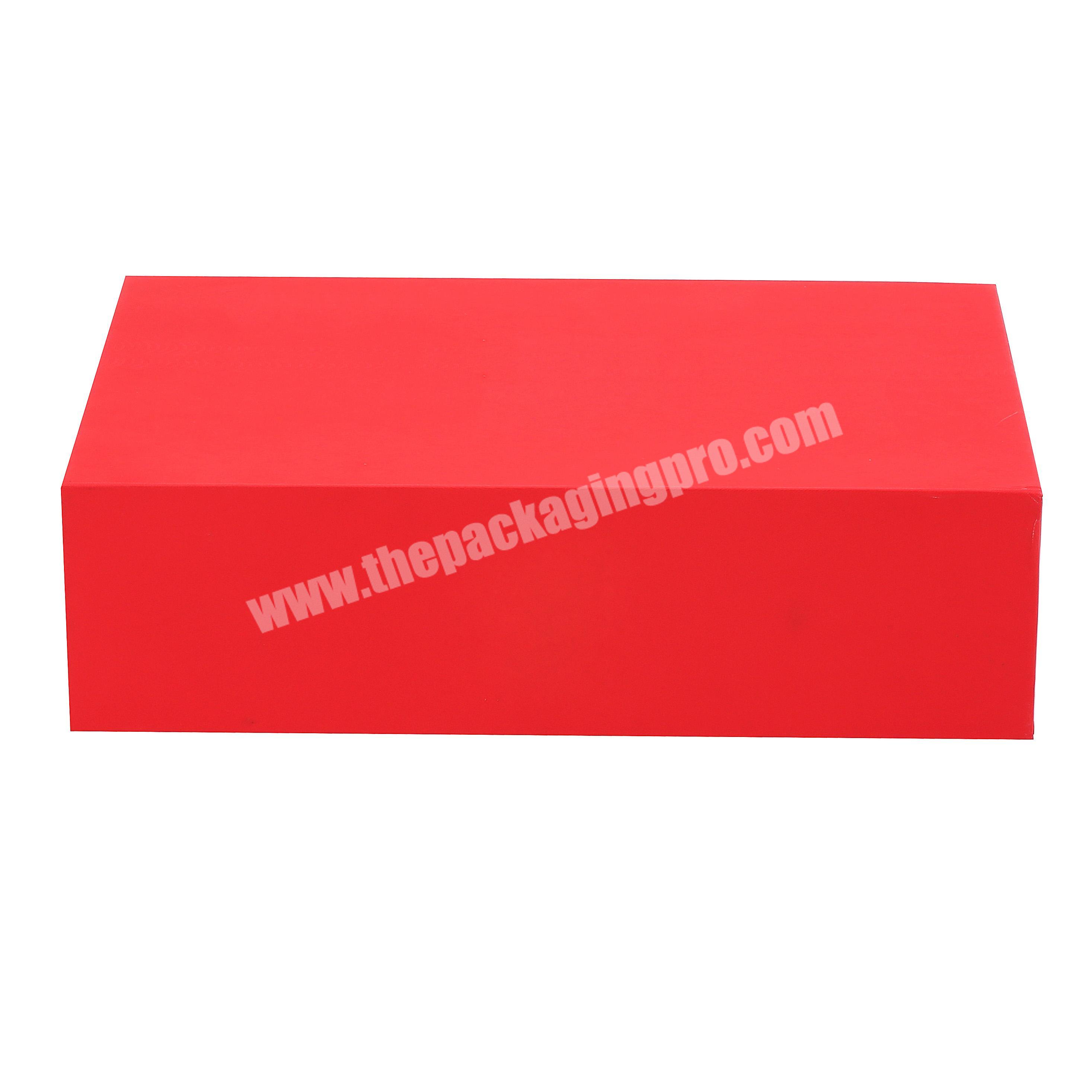 Set Up Paper Packaging Box book style box with vac tray inside