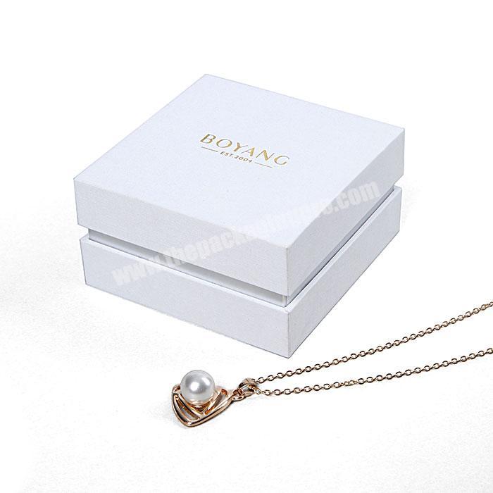 Shenzhen Accept custom Luxury paper packaging jewelry box for lady
