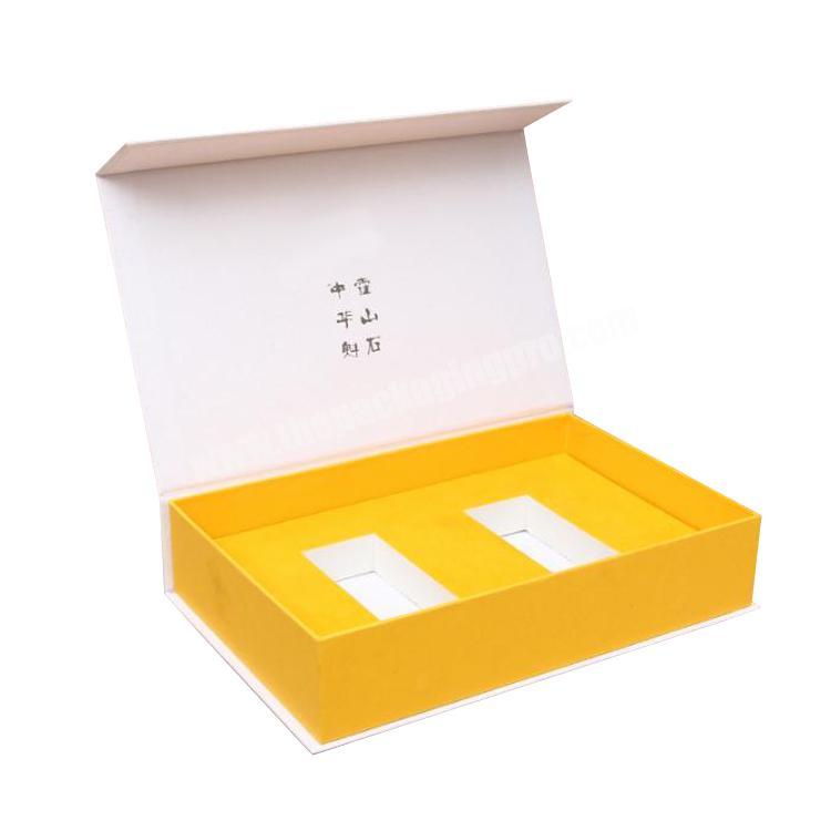 Skincare beauty magnetic closure luxury packaging gift box cardboard shipping paper box