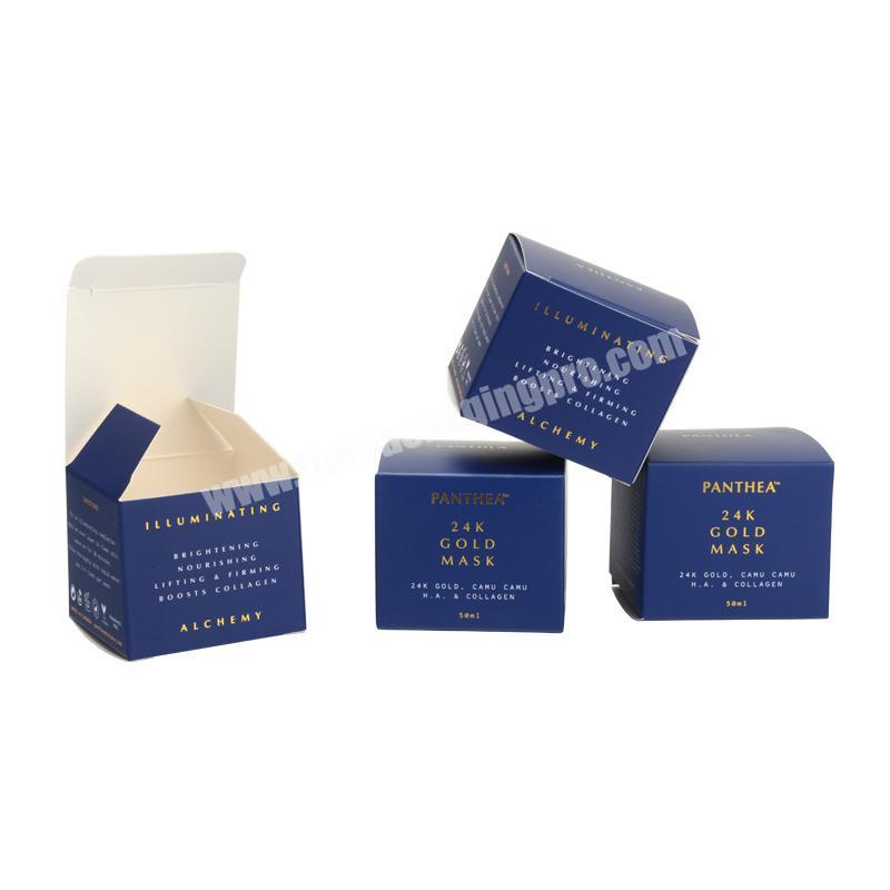 Small product packaging box folding candle packaging boxes luxury paper packaging box