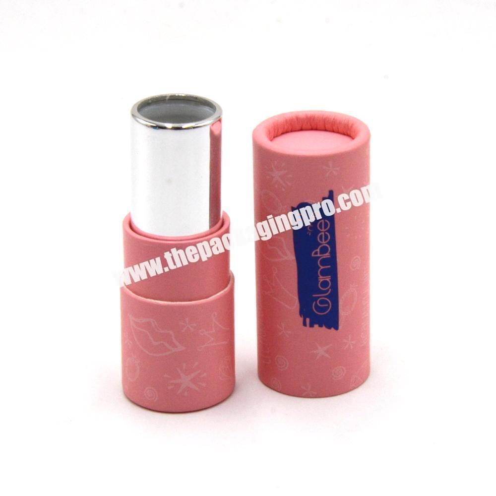 Biodegradable Lipstick Tubes Cardboardpaper Lip Balm Tube Eco Friendlypaper Twist Up Tubes For Lipstick Packaging