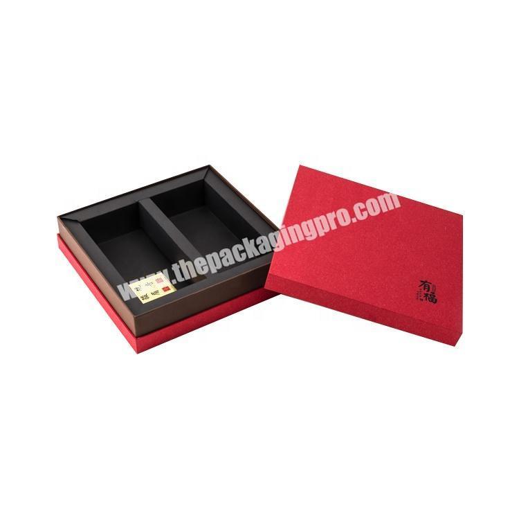Specialized Customized Make High-grade Gift Box Tea Packaging Box Boutique Lid and Base Box