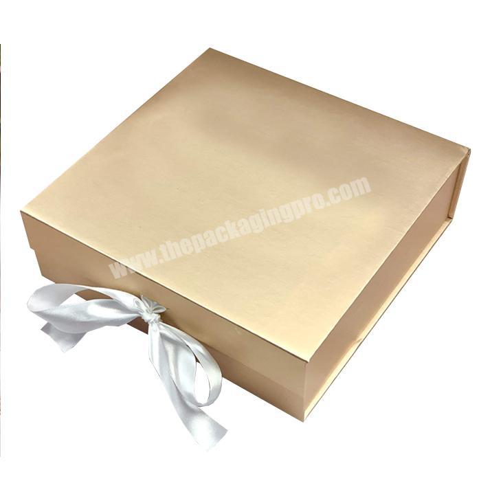 Surprise Pink Cardboard Paper Recycled Custom Magnetic Valentines Day Gift Box Packaging With Ribbon