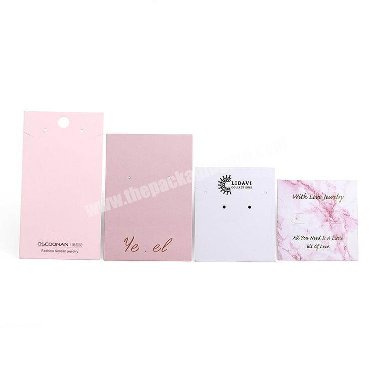 Top seller cheap bracelet paper card hang for jewelry