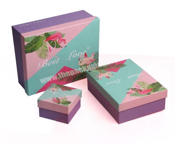 Two pieces gift boxes for purse packaging