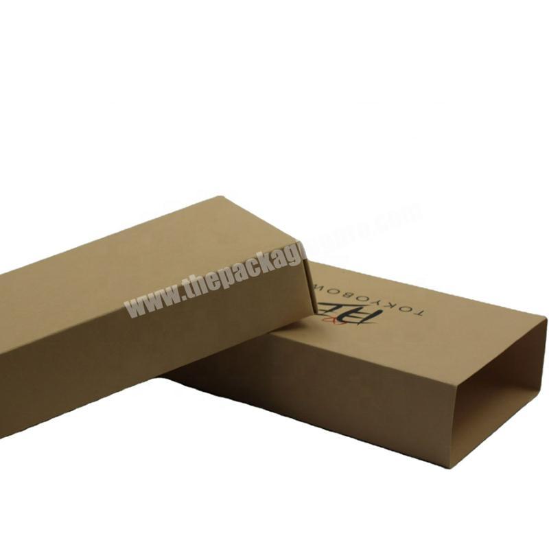Underwear socks drawer kraft paper gift box packaging box custom silk stockings pull packaging box manufacturer