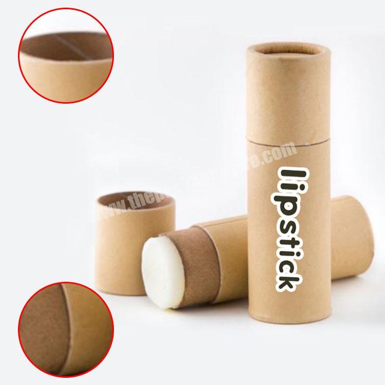 Unique kraft tube packaging luxury empty wholesale lipstick tube