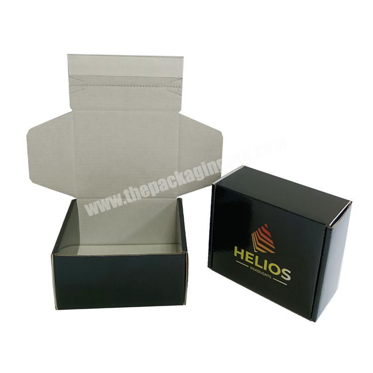Very small jewelry box zipper black shipping box