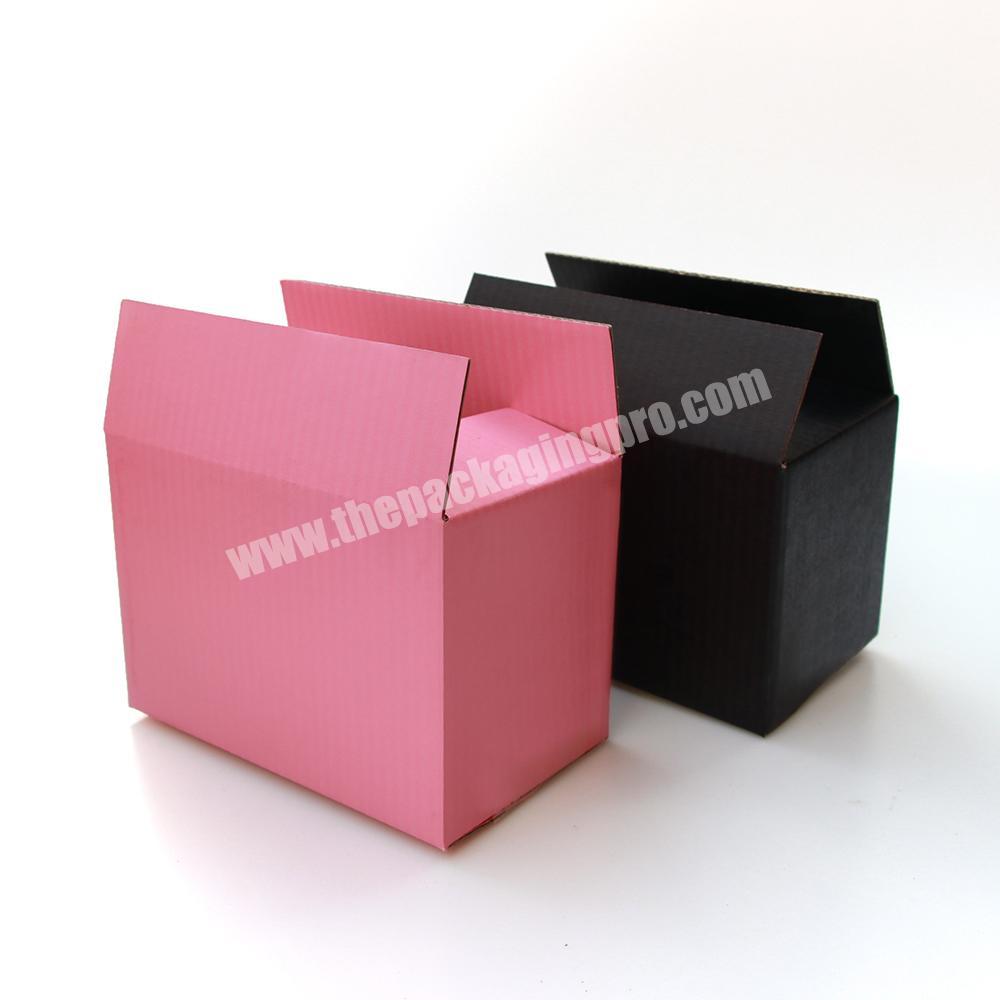 Waterproof custom printing 4 color cardboard corrugated shipping carton box manufacturer