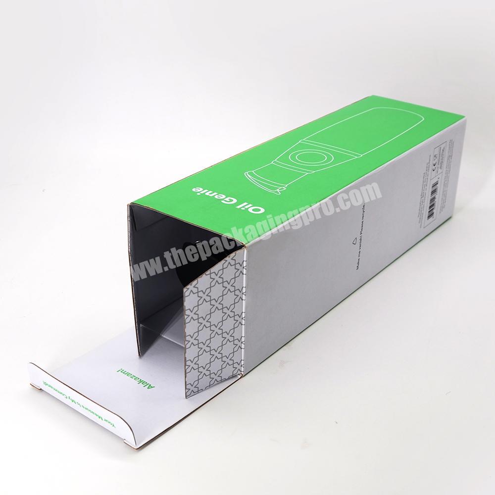 White Paper Cardboard Mailing Shipping Paper Box Packaging with Custom Logo