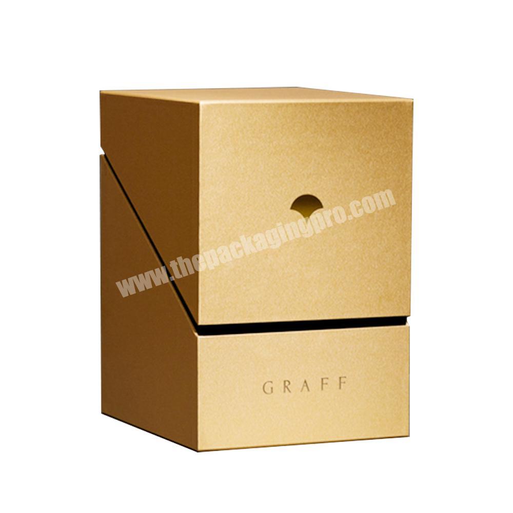 Wholesale Black Gold Golden Colour Small Cardboard Papr Leather Belt Packaging Box For Belts