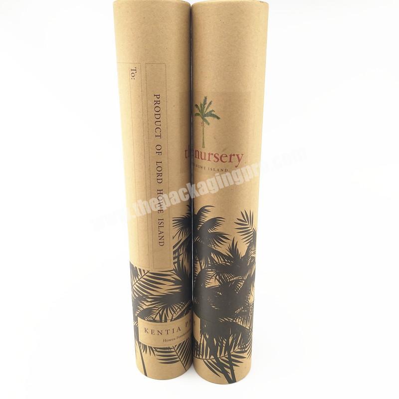 Wholesale Cardboard Shipping Tube Mailing Poster Packaging Tube