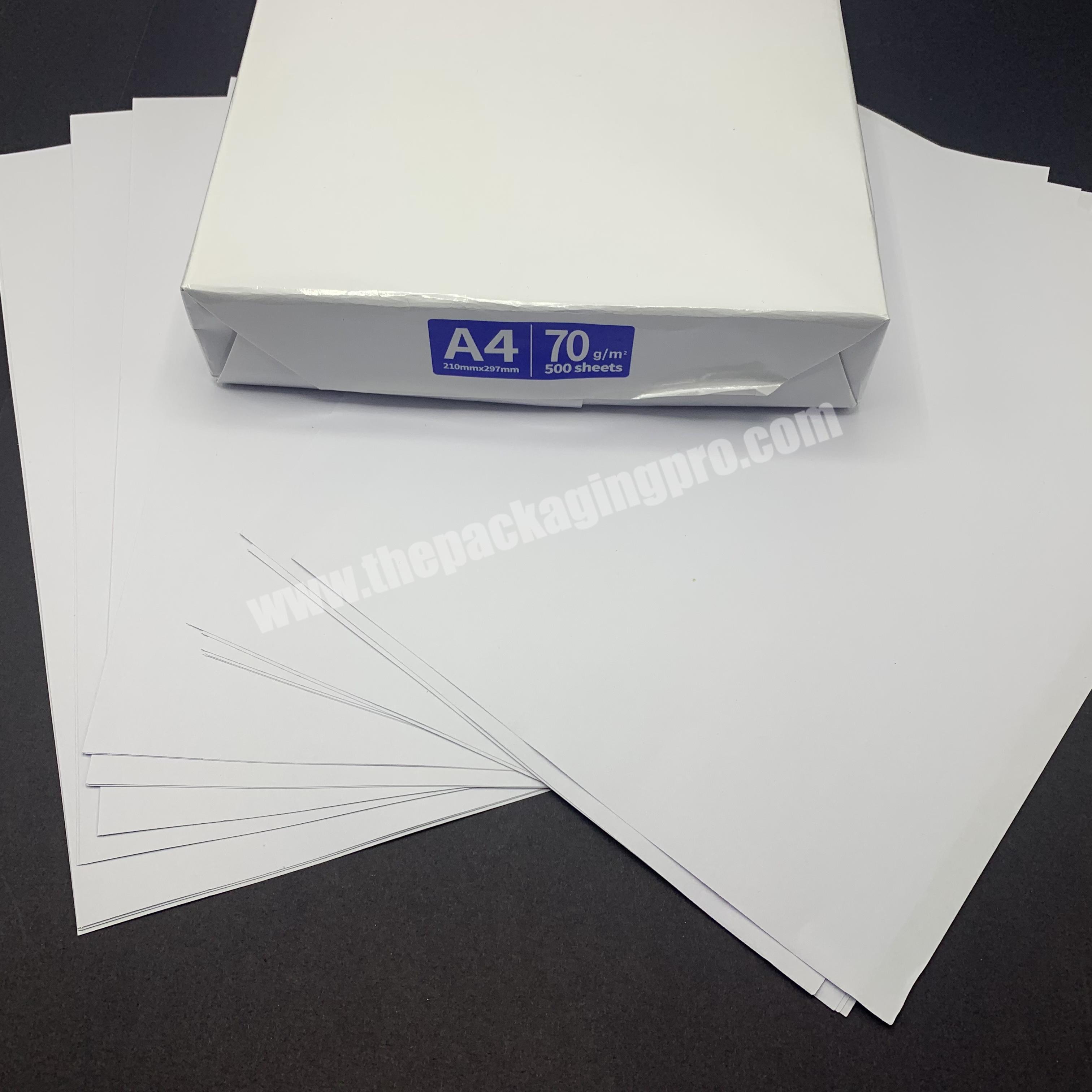 Wholesale Cheap A4 Printing Paper White 70gsm 500 Sheetspack A4