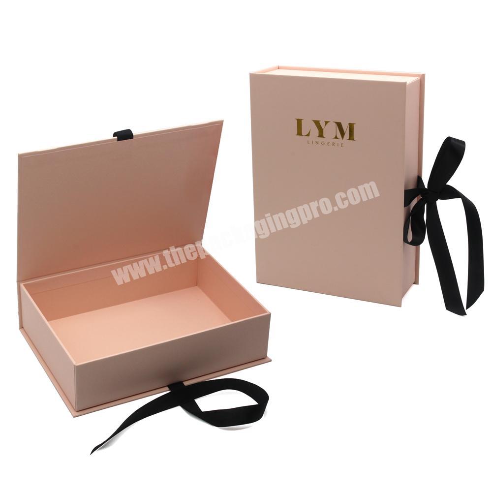 Wholesale Custom Cardboard Packaging Magnetic Paper Gift Box Wholesalers Souvenir Packing Pink Boxes For Gift Pack