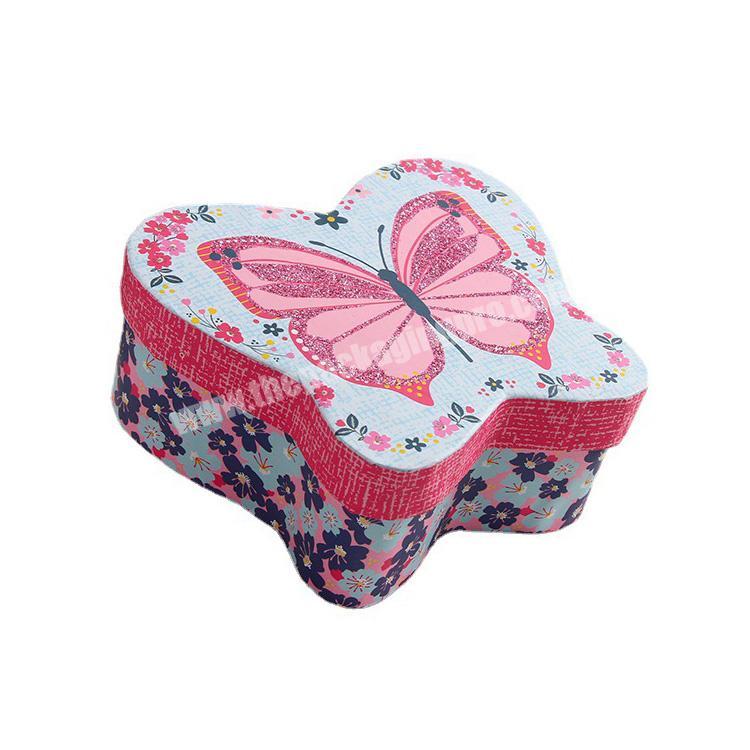 Wholesale Custom Design Boxes Packaging Novelty New Style Butterfly Shaped Gift Box