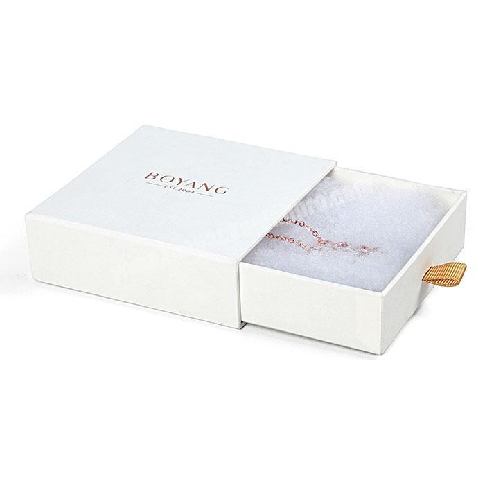 Wholesale Custom Design Fashion Cardboard Box Small Jewelry Box