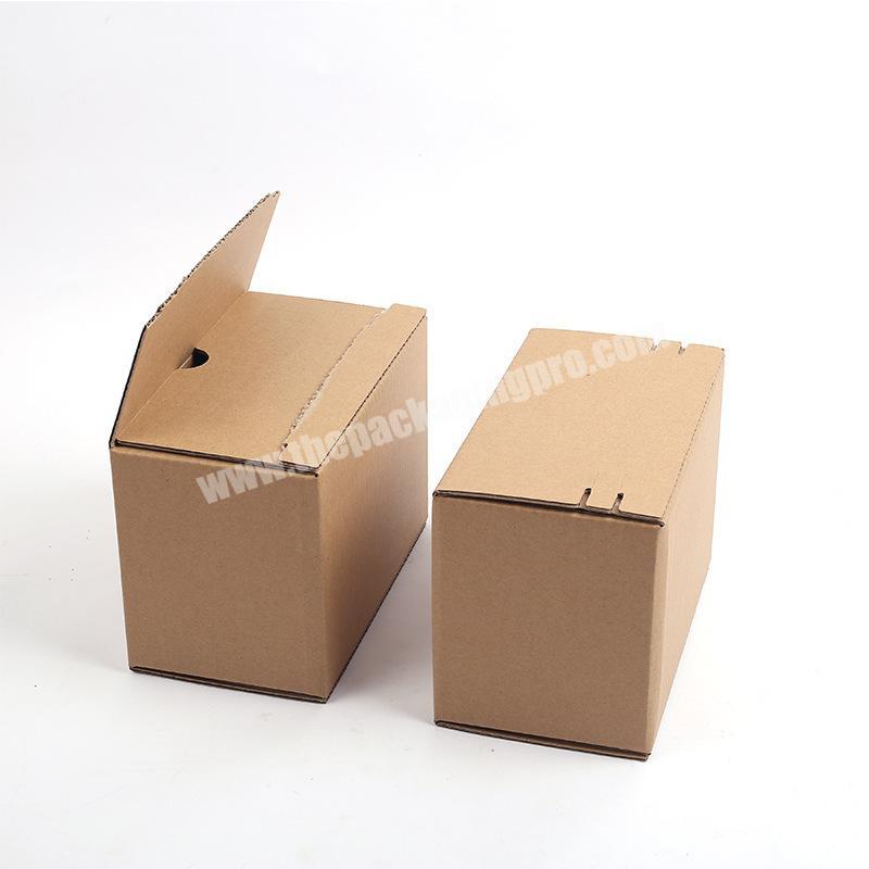 Wholesale Custom E Commerce Moving Medium Cardboard Box Easy Tear Paper Kit  With Tape-free Open