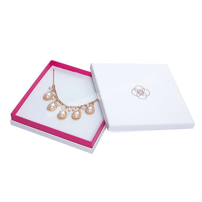 Wholesale Custom Hot Sell Recycled Jewel Packaging Jewellery Paper Packing Box