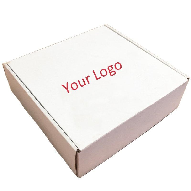 Wholesale Custom Logo Folding Airplane Box Double Color Printing Corrugated Mailing Gift Packaging Boxes Clothing Paper Boxes