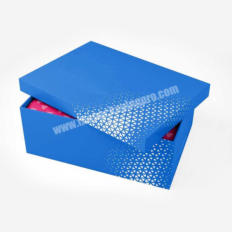 Wholesale Custom Logo Luxury Cardboard Gift Shoe Case Storage Box Shoe Display Box
