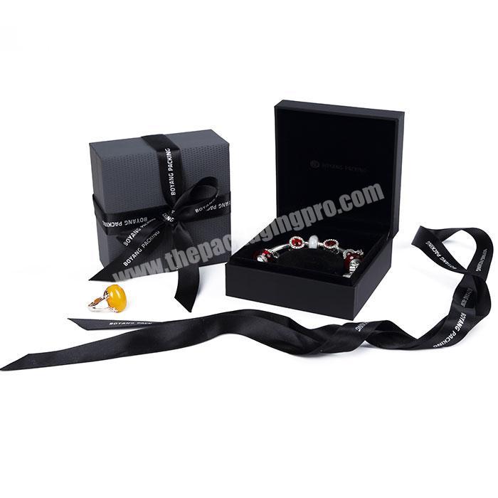 Wholesale Custom Luxury Gift plastic Necklace jewelry Case Bracelet Boxes Package