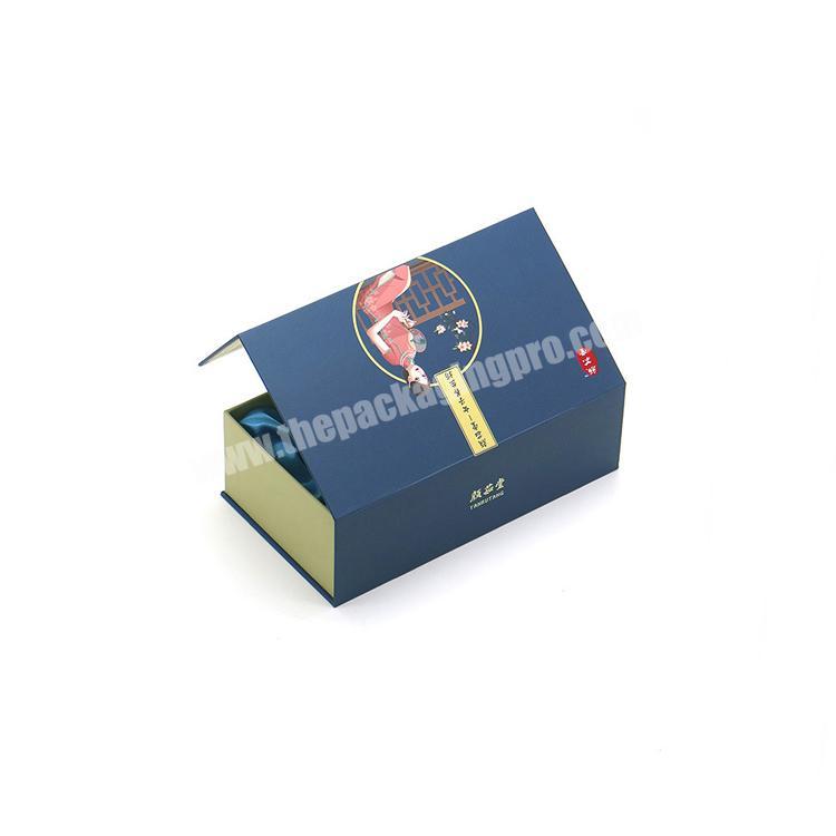 Wholesale Custom Luxury Magnetic Gift Cosmetic Set Box Packaging Perfume Box with Silk Satin Insert wholesaler
