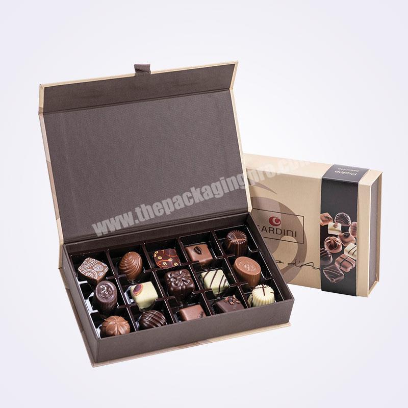 Wholesale Custom New Design Gift Packaging Luxury Packaging Magnetic Chocolate Boxes
