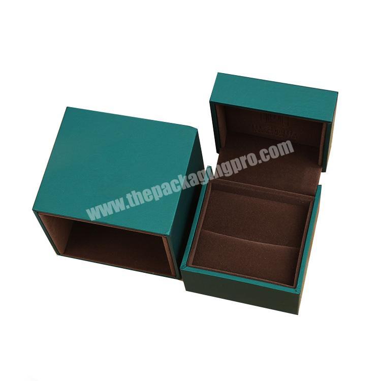 Wholesale Customized Jewelry Box Logo Necklace Boxes Drawer Flip Cover For Jewelry With Paper Jewelry Packaging Box
