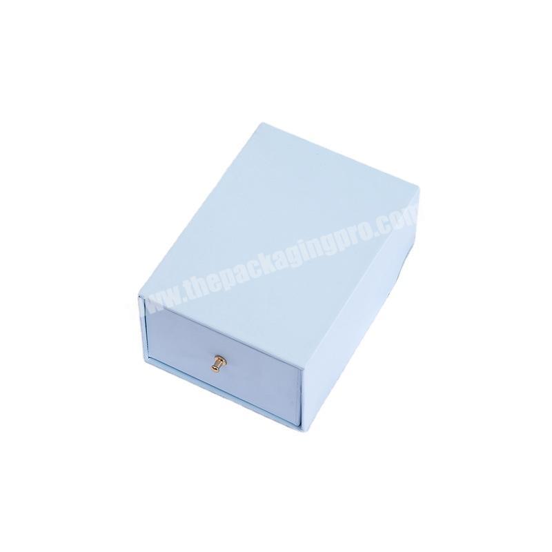 Wholesale Hand Made Ready Stock Drawer Small Candy Color Hard Cardboard Gift Packaging Boxes Custom Design For Wedding Gift