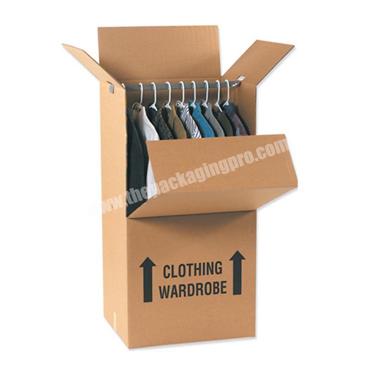 Custom Tape-Free Assembly Classic Moving Bankers Boxes Corrugated Paper Box with Easy Carry Handles