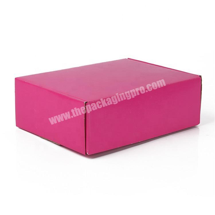 Wholesale Price Custom Gift Boxes Foldable pink gift box