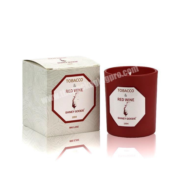 Wholesale Recyclable custom_candle_box_packaging or candle boxes packaging with custom logo