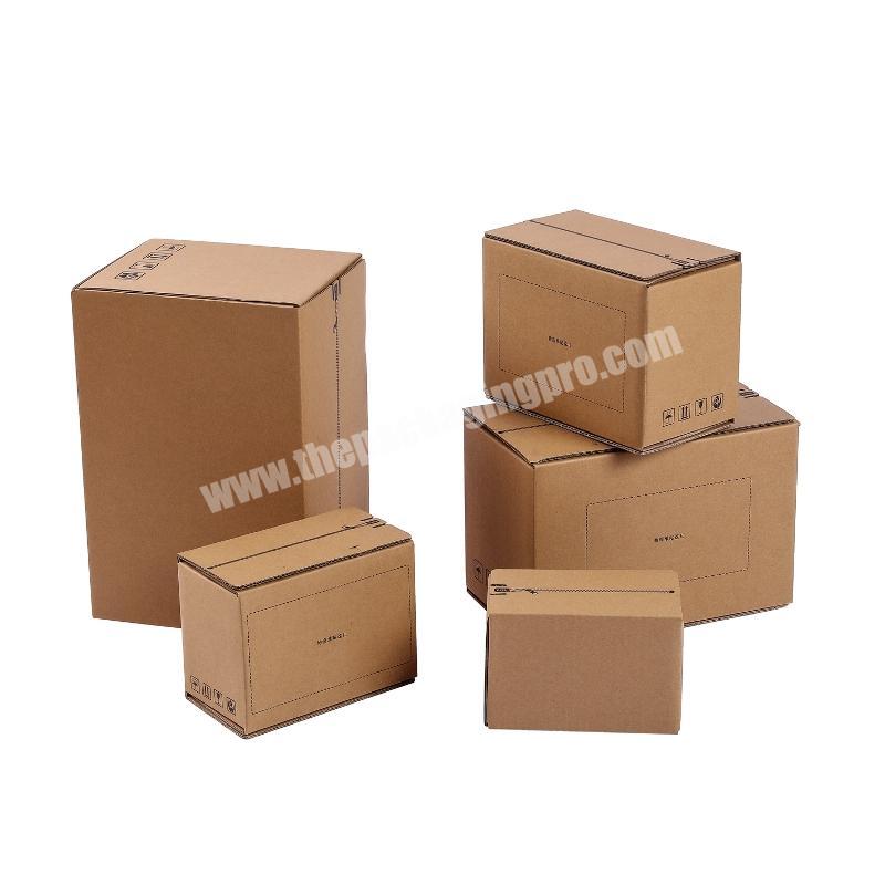 Wholesale Unique Luxury Custom Printed Corrugated Cardboard E-commerce Packaging Shipping Mailer Boxes
