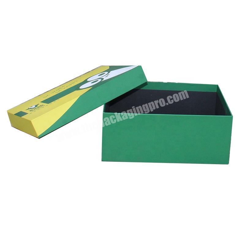 Wholesale box oemodm rectangle up and down cover gift paper box custom small craft buy empty gift wrap paper boxes with insert