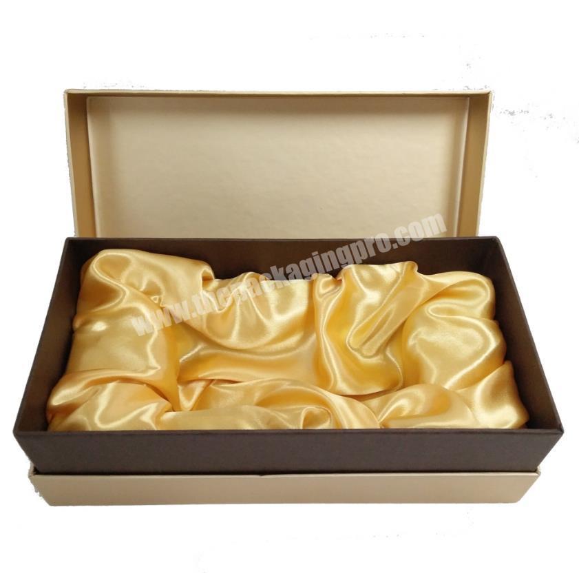 Wholesale bundle hair extension packaging box with logo