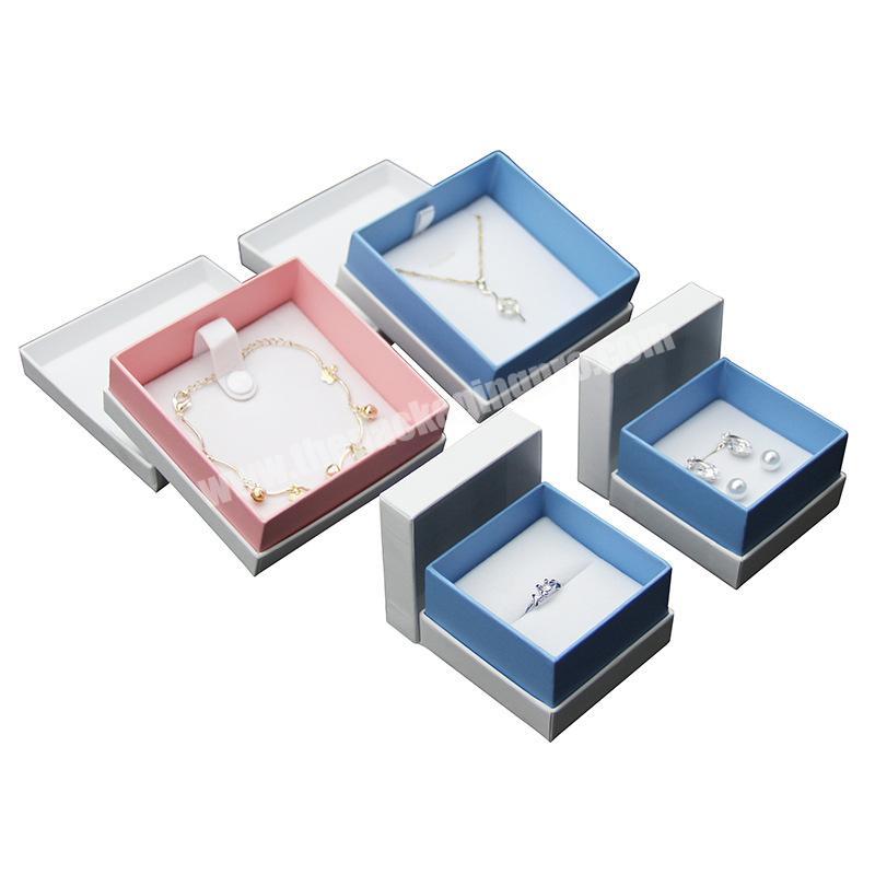 Wholesale custom paper jewelry packaging gift box set for earring
