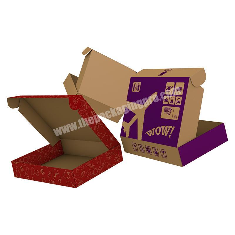 Wholesale custom printed unique corrugated shipping boxes