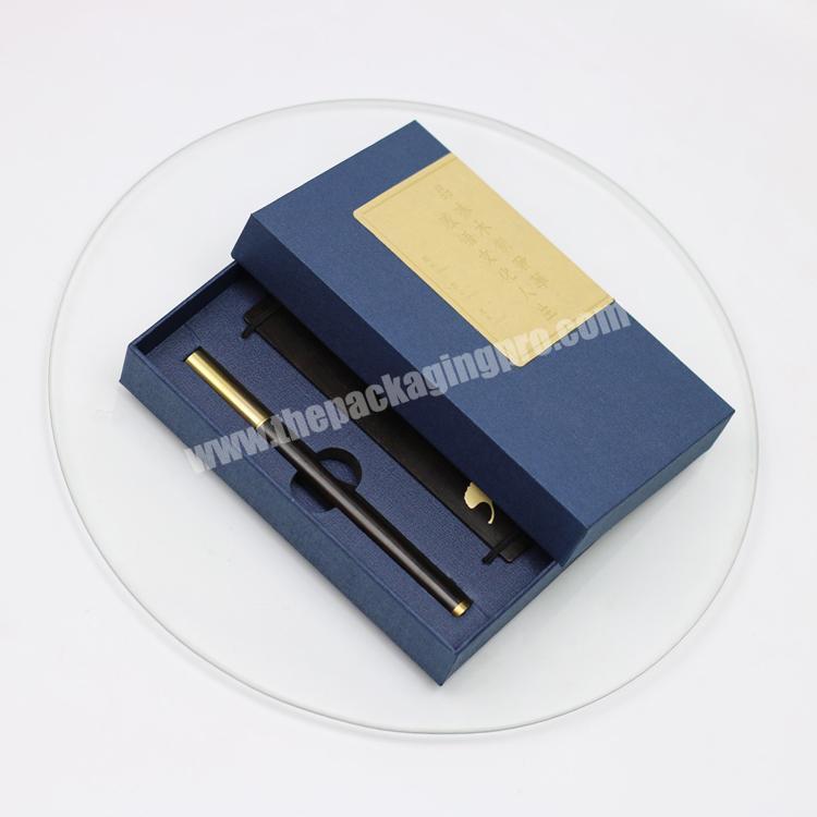 personalize Wholesale custom printing luxury paper grayboard packaging empty gift pen boxes
