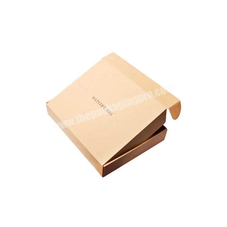 Wholesale custom standard size brown color mailer box manufacturer