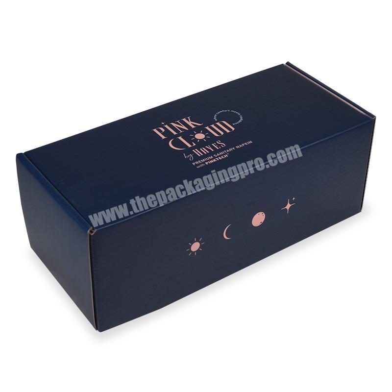 Wholesale luxury exquisite customized  gift  corrugated shipping packaging box
